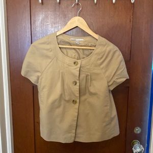 Short khaki jacket